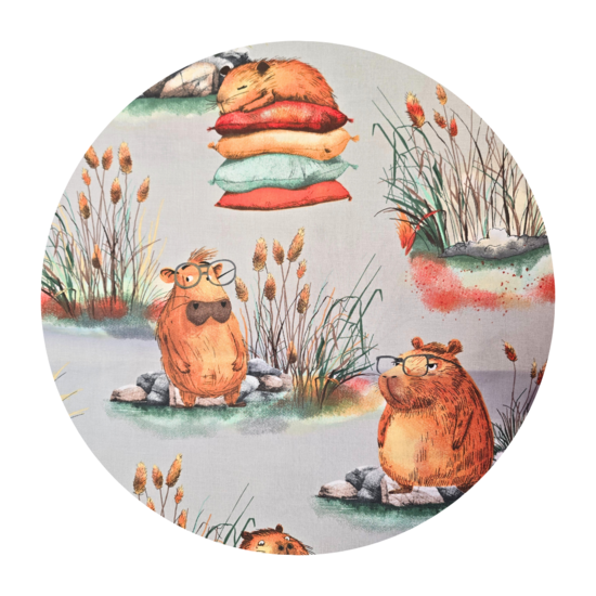 "Kapibaras ikdiena" 80x180