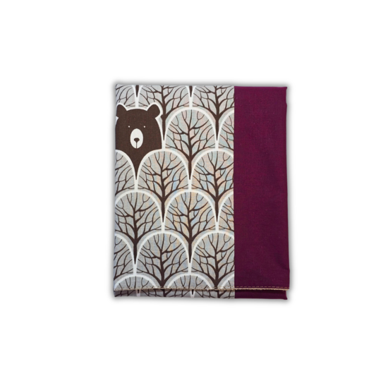 "Burgundija lācis" 40x60