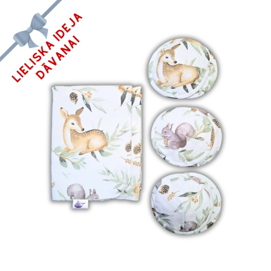 "Mežā nav tik koki vien" komplekts