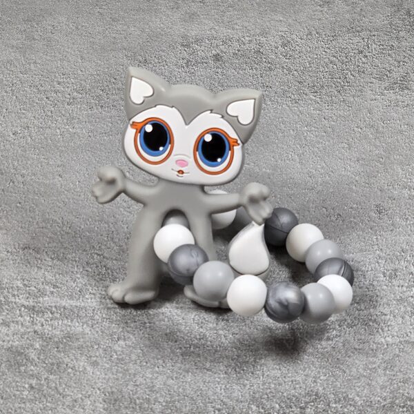 Graužamriņķis silikona Kaķis